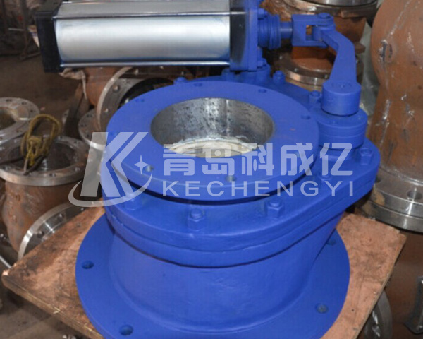 Pneumatic swing valve