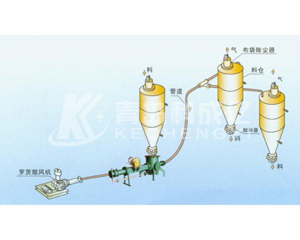 Dilute phase pneumatic ash conveying system